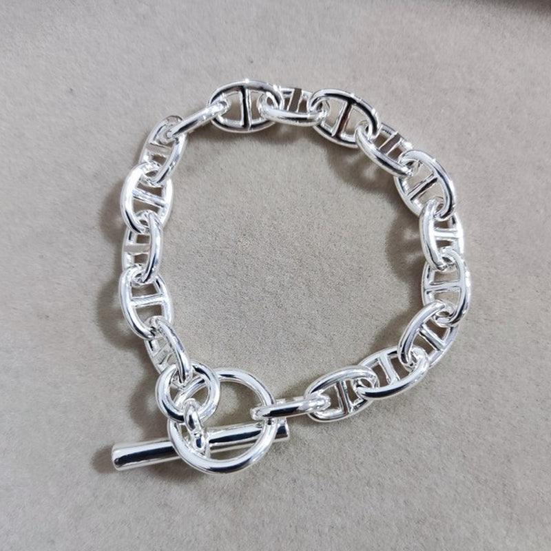 18K Hermes Cha?ne D'ancre Bracelet