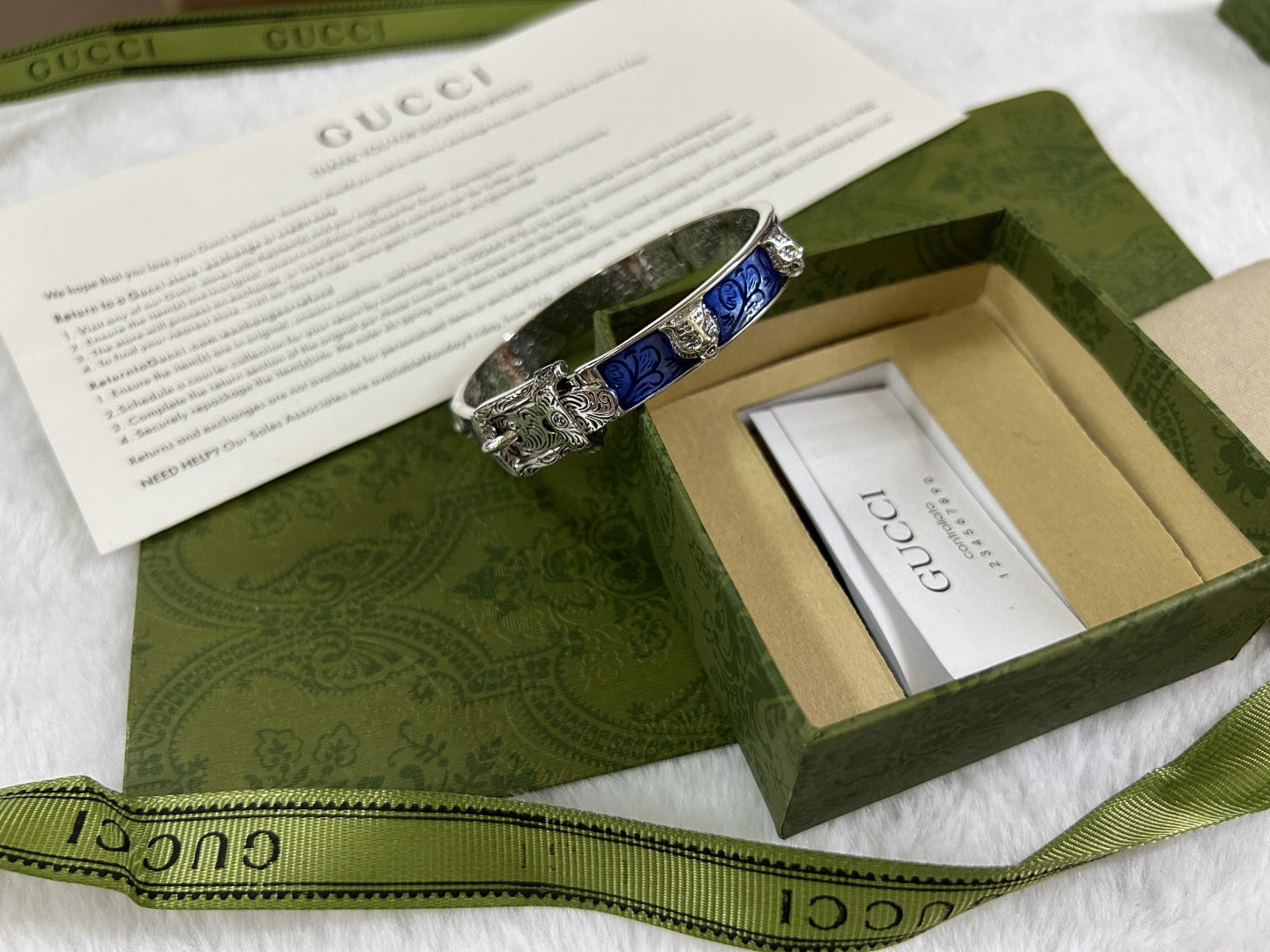 Gucci Garden Blue Bracelet