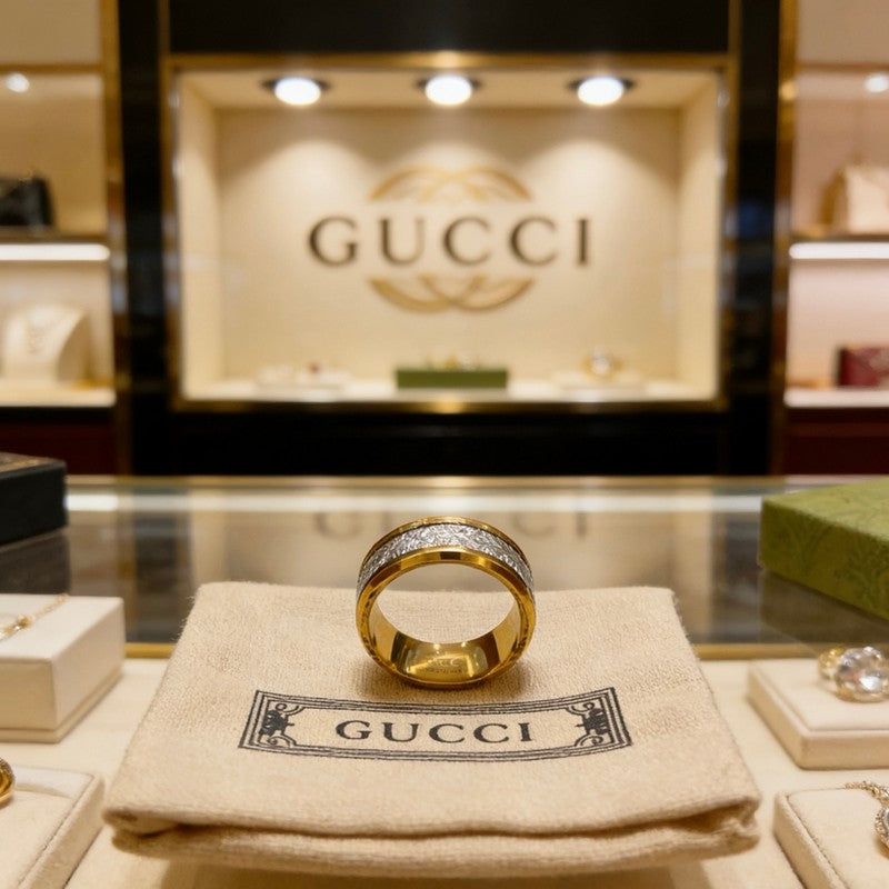 18K Gucci Anger Forest Gold Ring