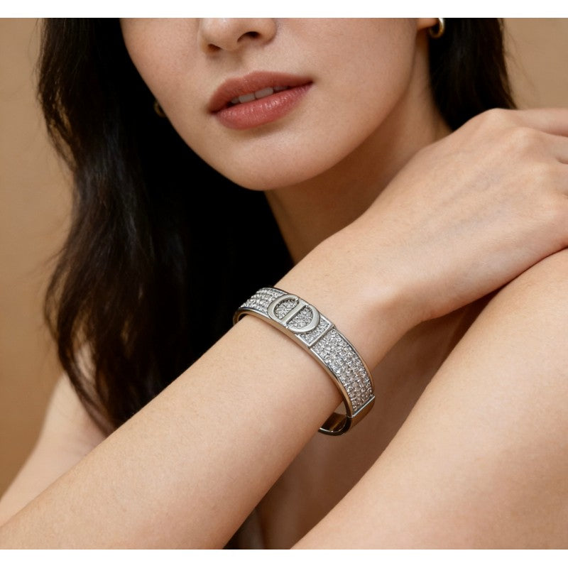 18K Dior Diamond Gold Bracelet