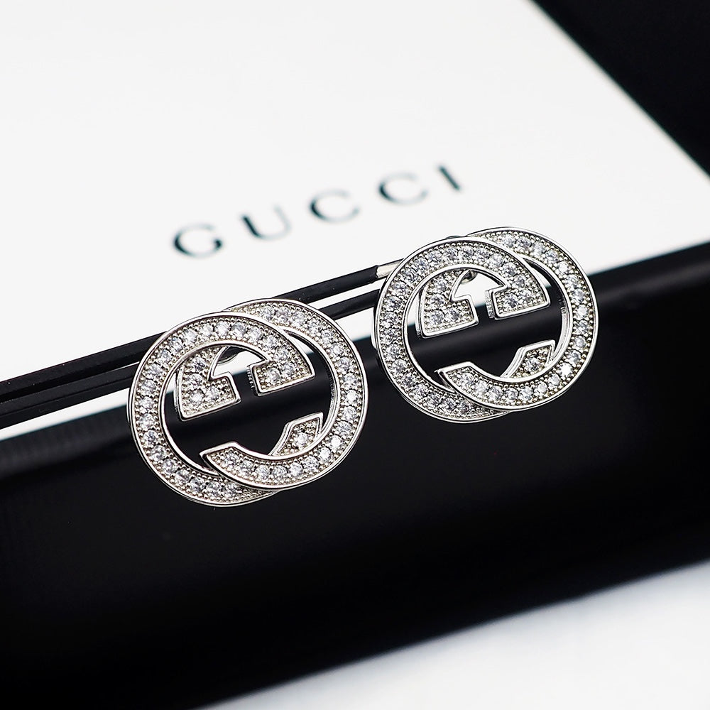 18K Gucci Diamonds Earrings