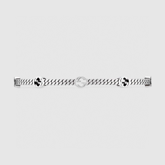 Gucci Thin Interlocking G Bracelet