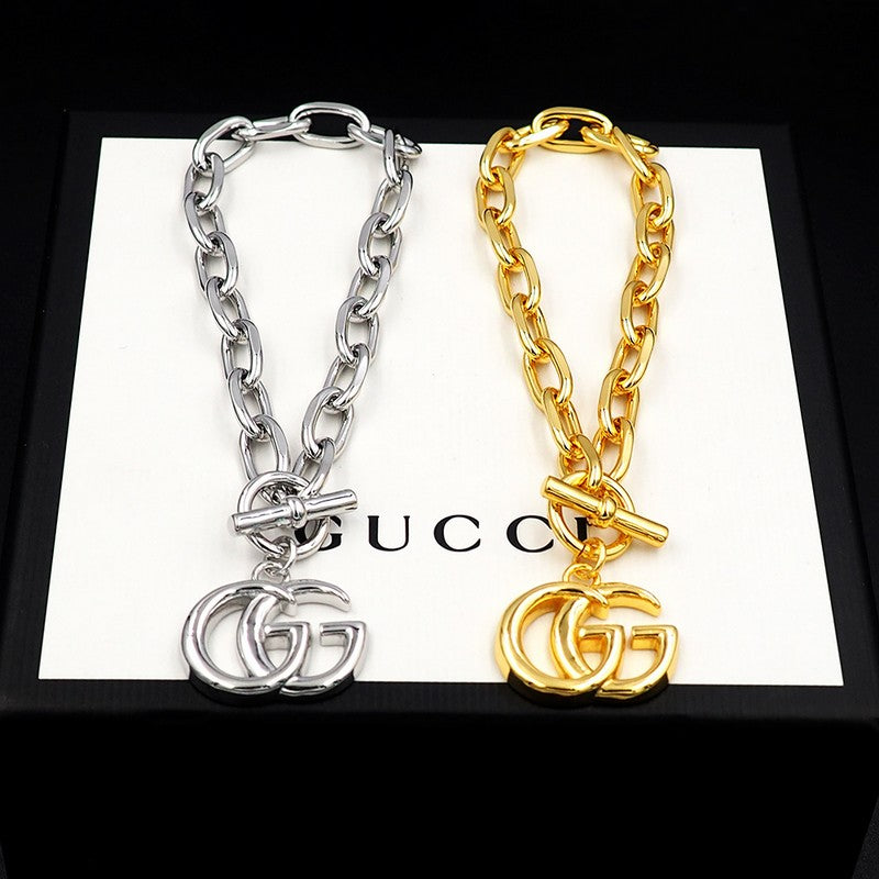 18K Gucci Interlocking G Gold Bracelet