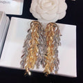 18K YSL Gold Earrings
