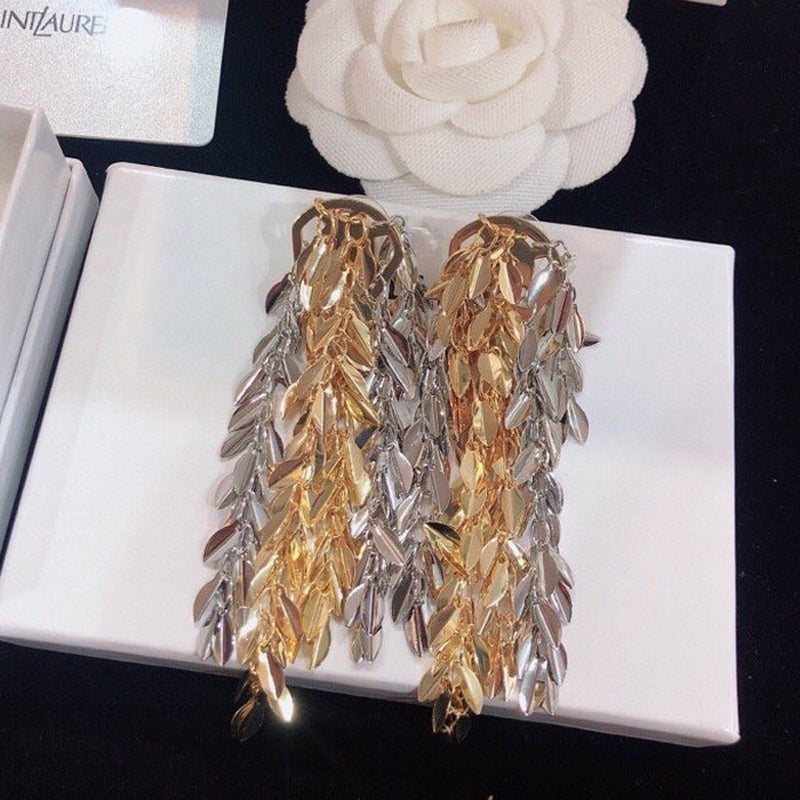 18K YSL Gold Earrings