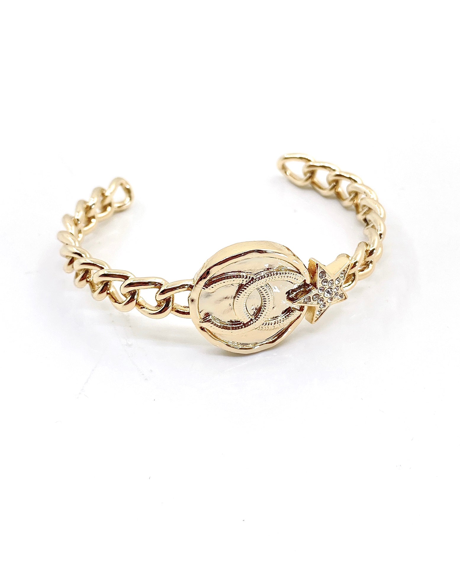 18K Chanel Open Bracelet
