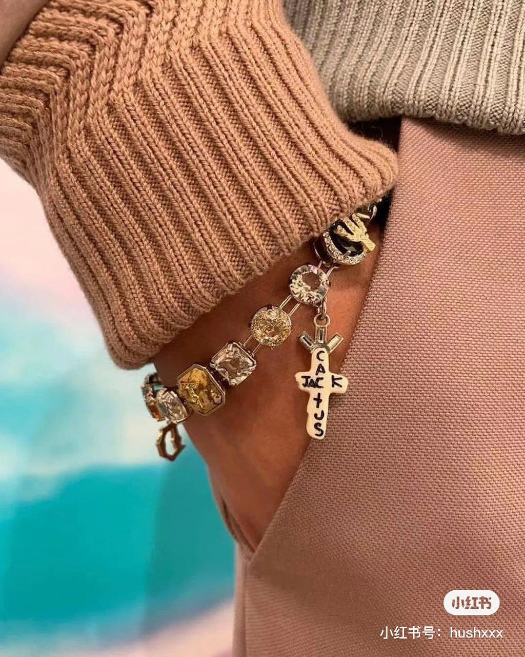 18K Dior x Cactus Jack GOAT Bracelet