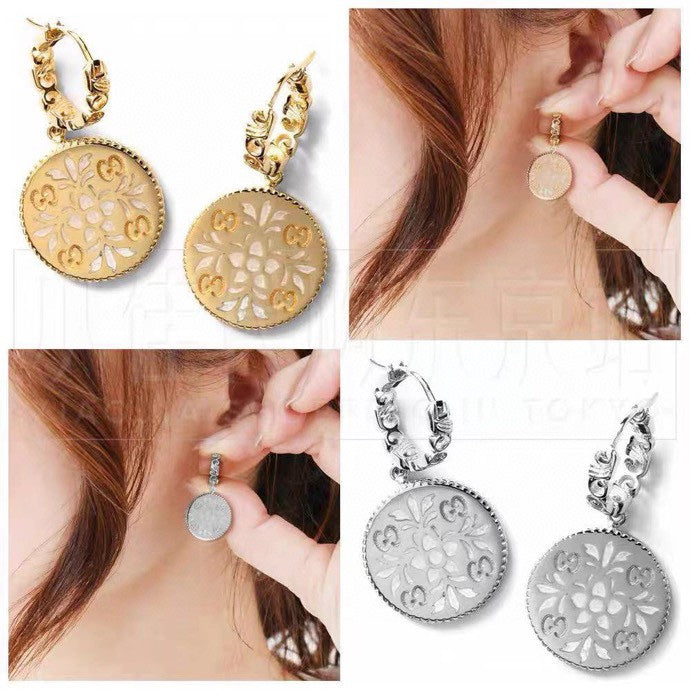 18K GucciG Icon Blooms Earrings