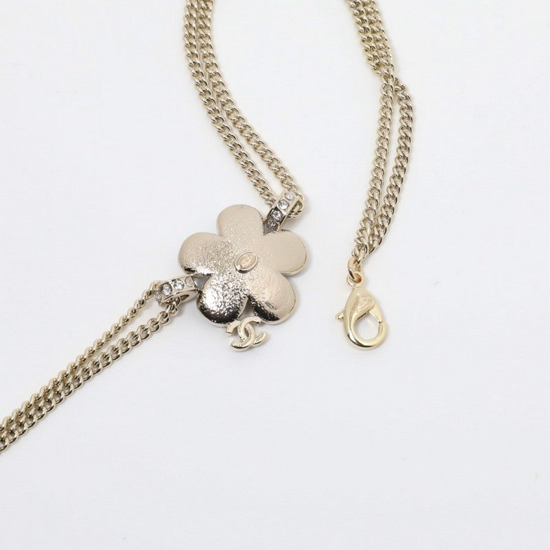 18K Chanel Blue Camellia Diamond Choker Necklace