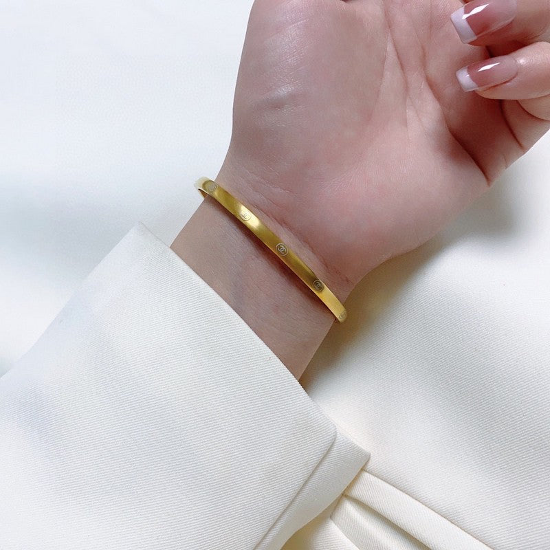 18K Chanel Yellow Gold Bracelet