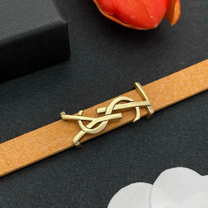 18K YSL Brown Bracelet