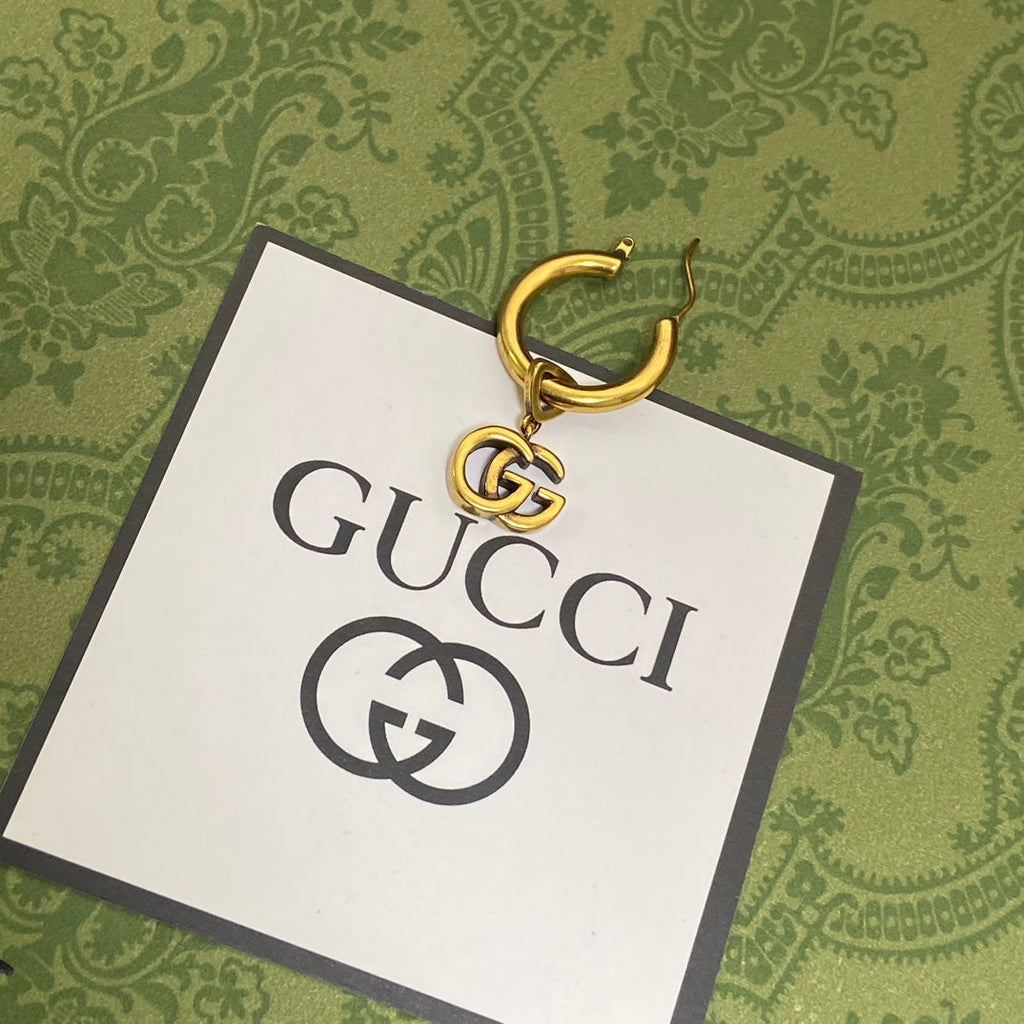 18K Gucci Hollow Earrings
