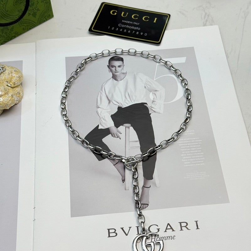 18K Gucci Gold Chain Necklace