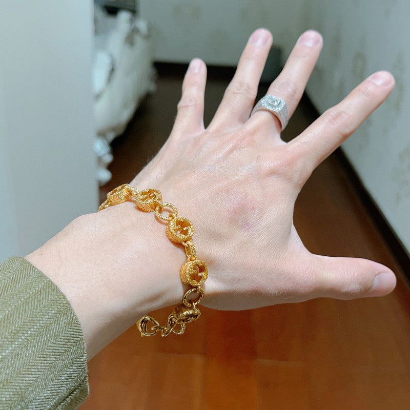 18K Gucci Chain Bracelet