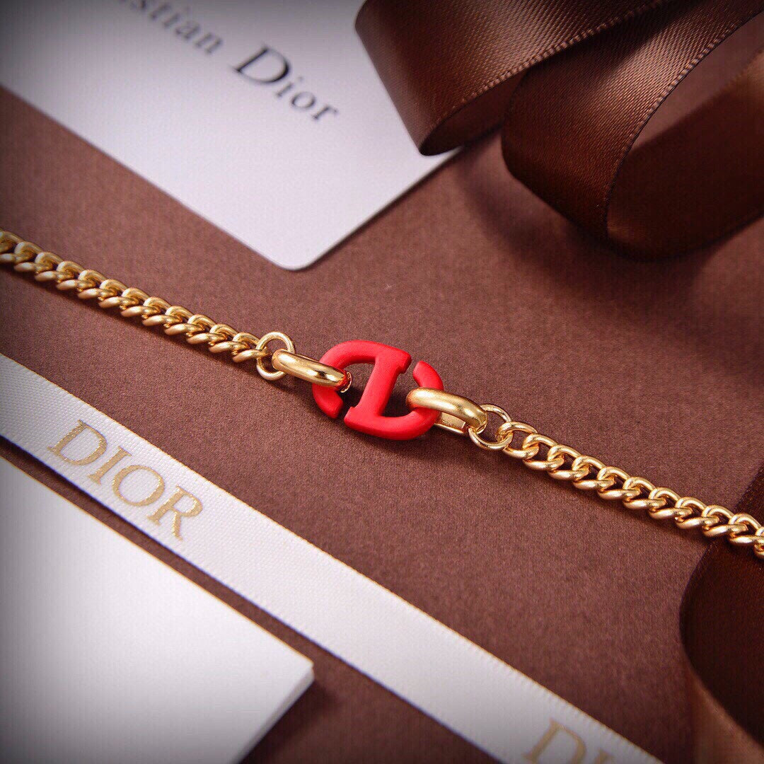18K Dior Fuchsia Bracelet