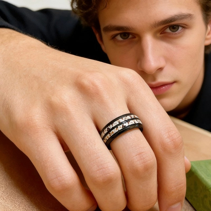 18K Gucci Anger Forest Black Color Ring