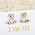 18K Dior Tribales Diamond Earrings