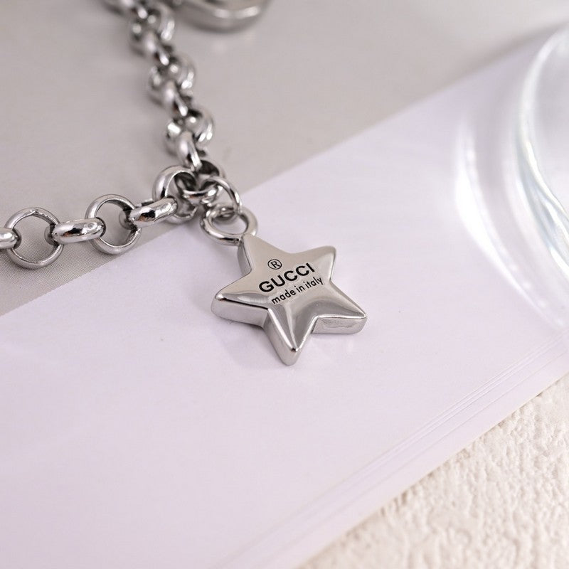 18K Gucci Star Bracelet