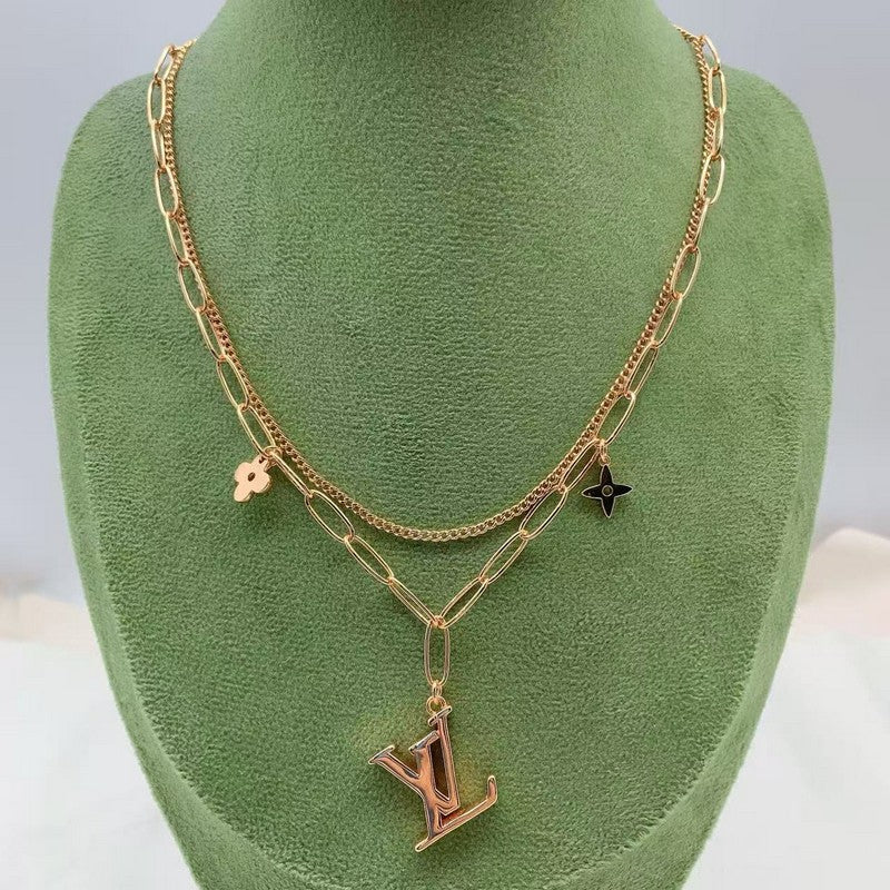 18K Louis Vuitton Blossom Chain Necklace