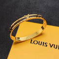 18K Louis Vuitton Brown Gold Bracelet