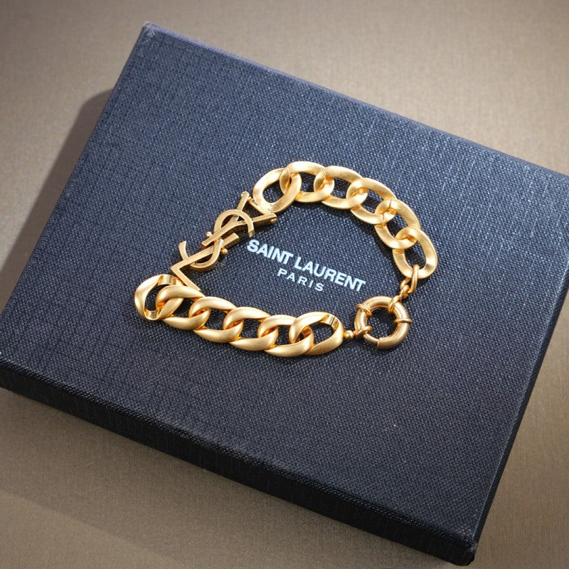 18K YSL Chain Bracelet