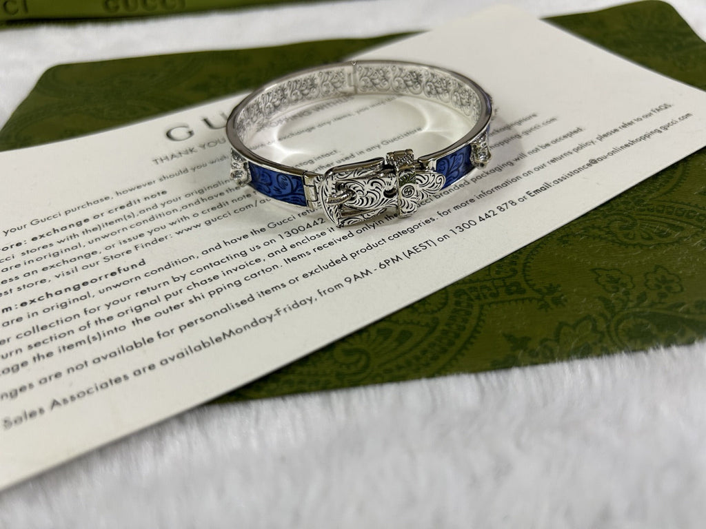 Gucci Garden Blue Bracelet