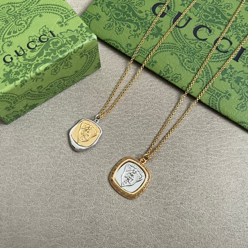 18K Gucci Gold Necklace