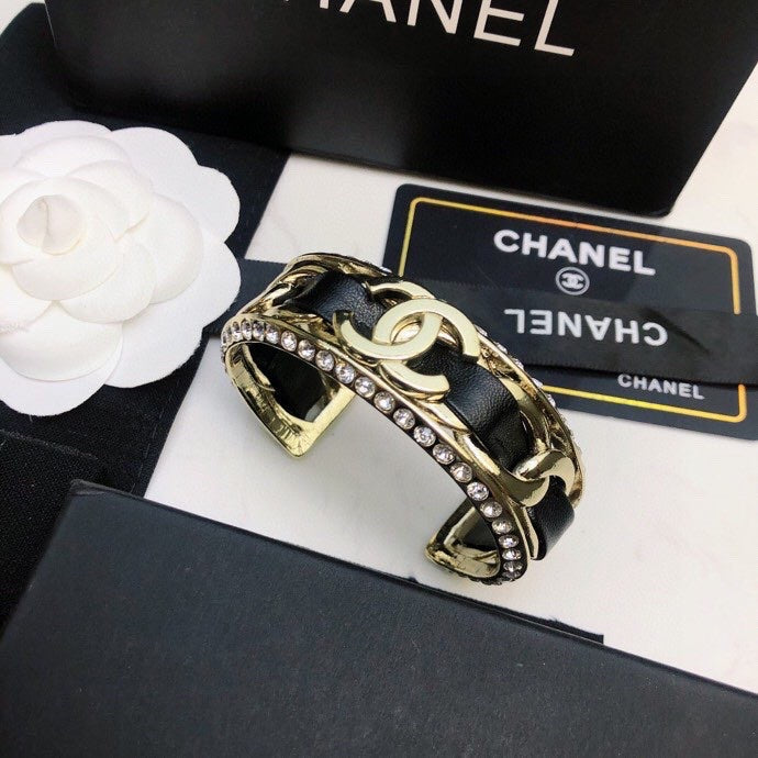 18K Chanel Red Cuff Bracelet