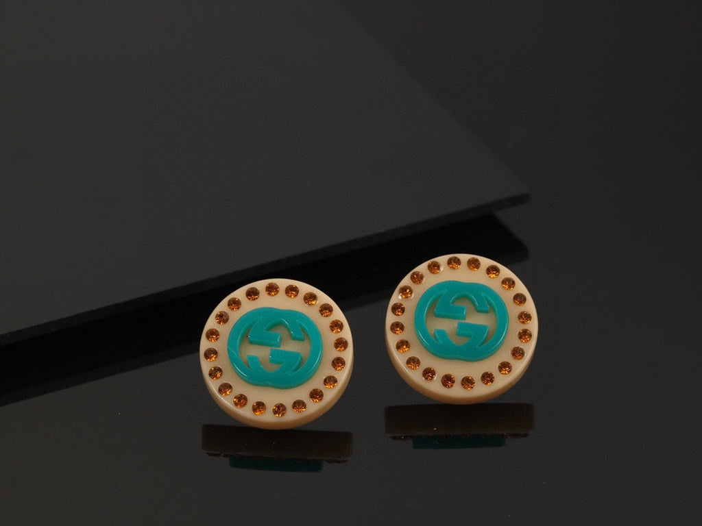 18K Gucci Resin Earrings
