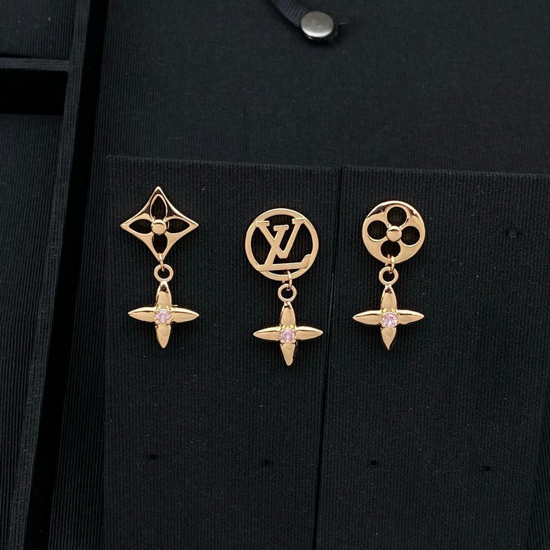 18K Louis Vuitton Blossom Gold Earrings
