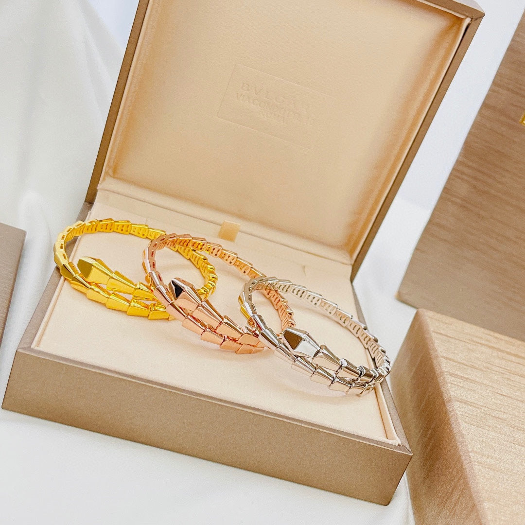 18K BVLGARI BV Serpenti Viper Bracelet
