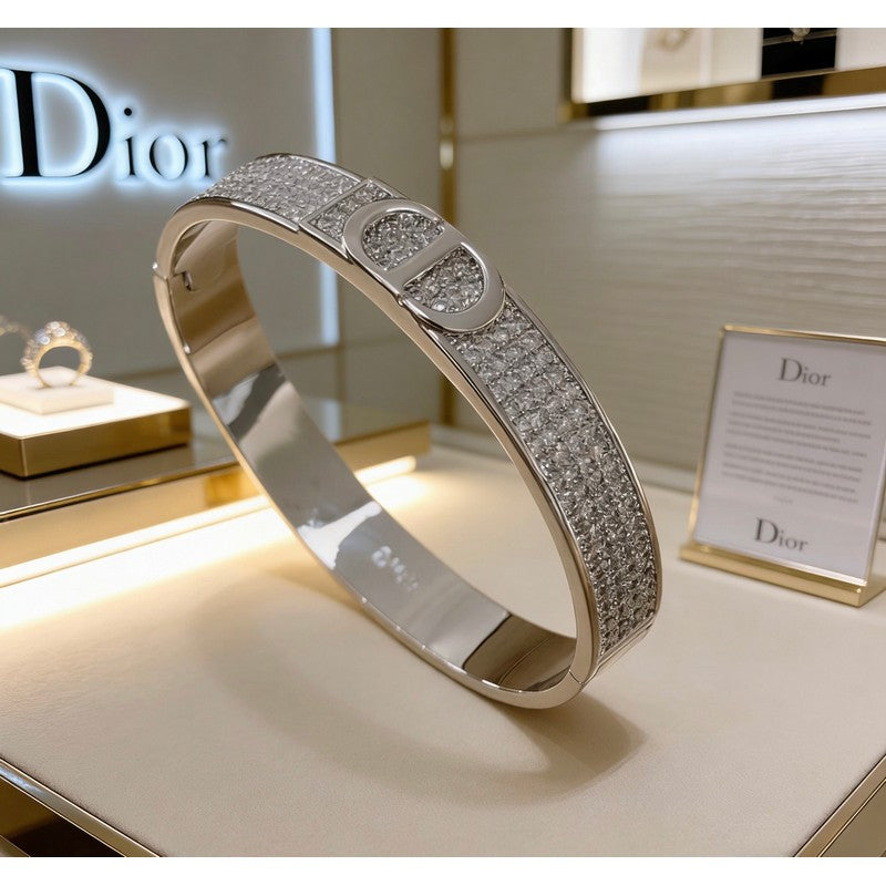 18K Dior Diamond Gold Bracelet