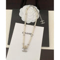 18K Chanel Flower Pearls Necklace