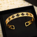 18K Chanel Open Cuff Bracelet