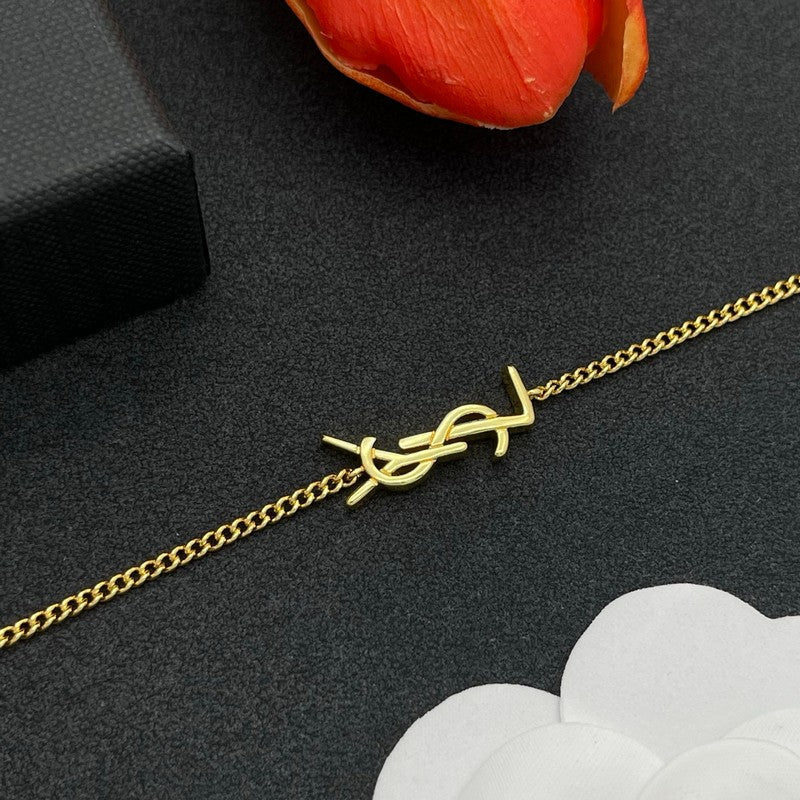 18K YSL Chain Bracelet