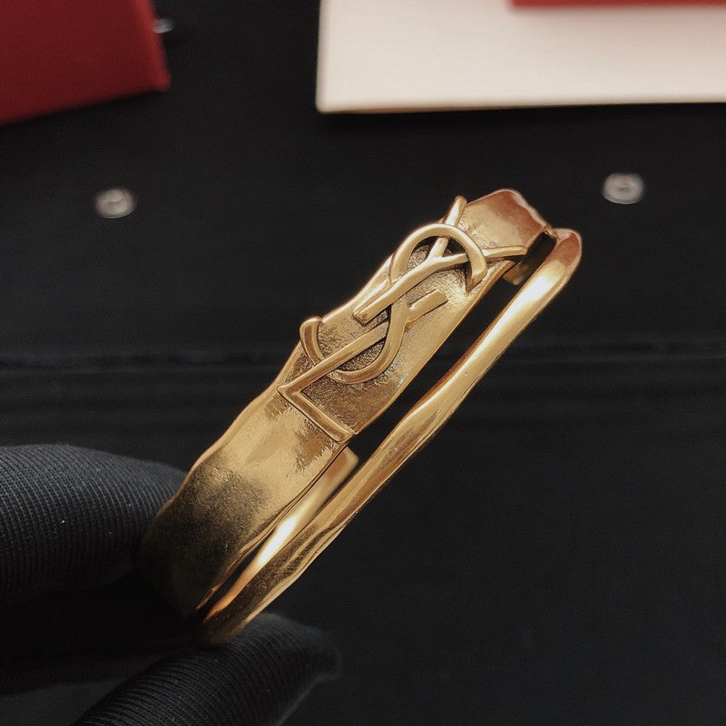 18K YSL Vintage Gold Bracelet