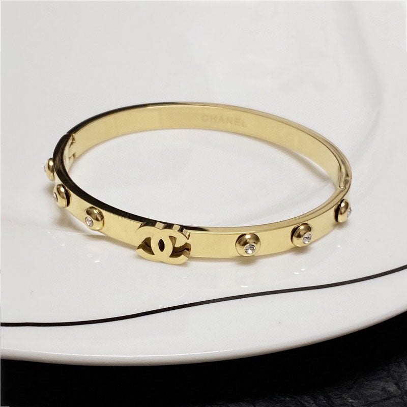 18K Chanel Vintage Diamond Bracelet