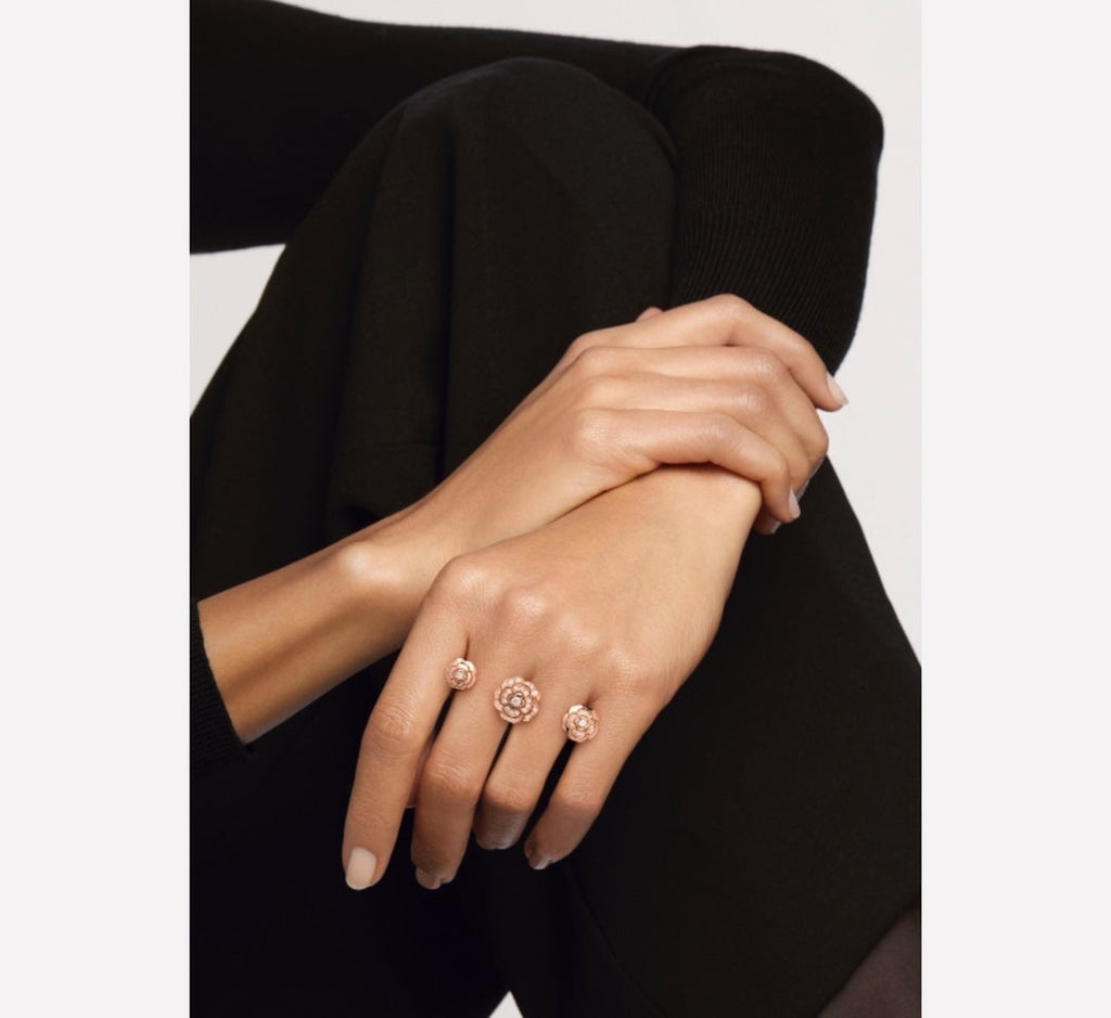 18K Chanel Extrait De Cam隆搂|lia Transformable Ring