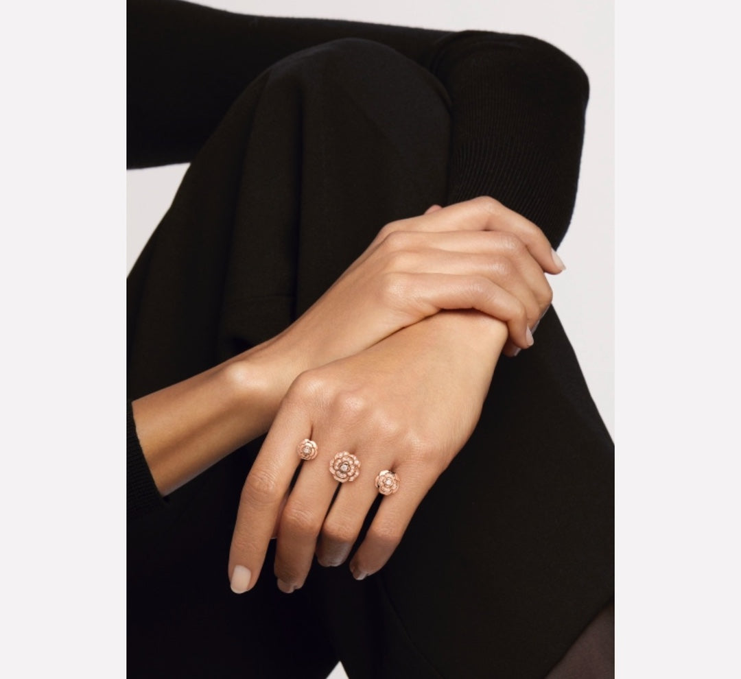 18K Chanel Extrait De Cam隆搂|lia Transformable Ring