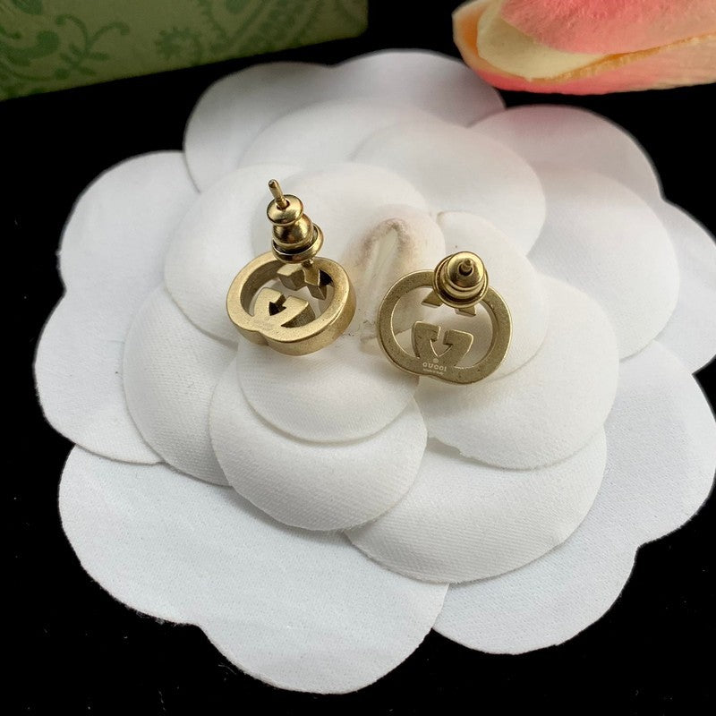 18K Gucci Gold Earrings