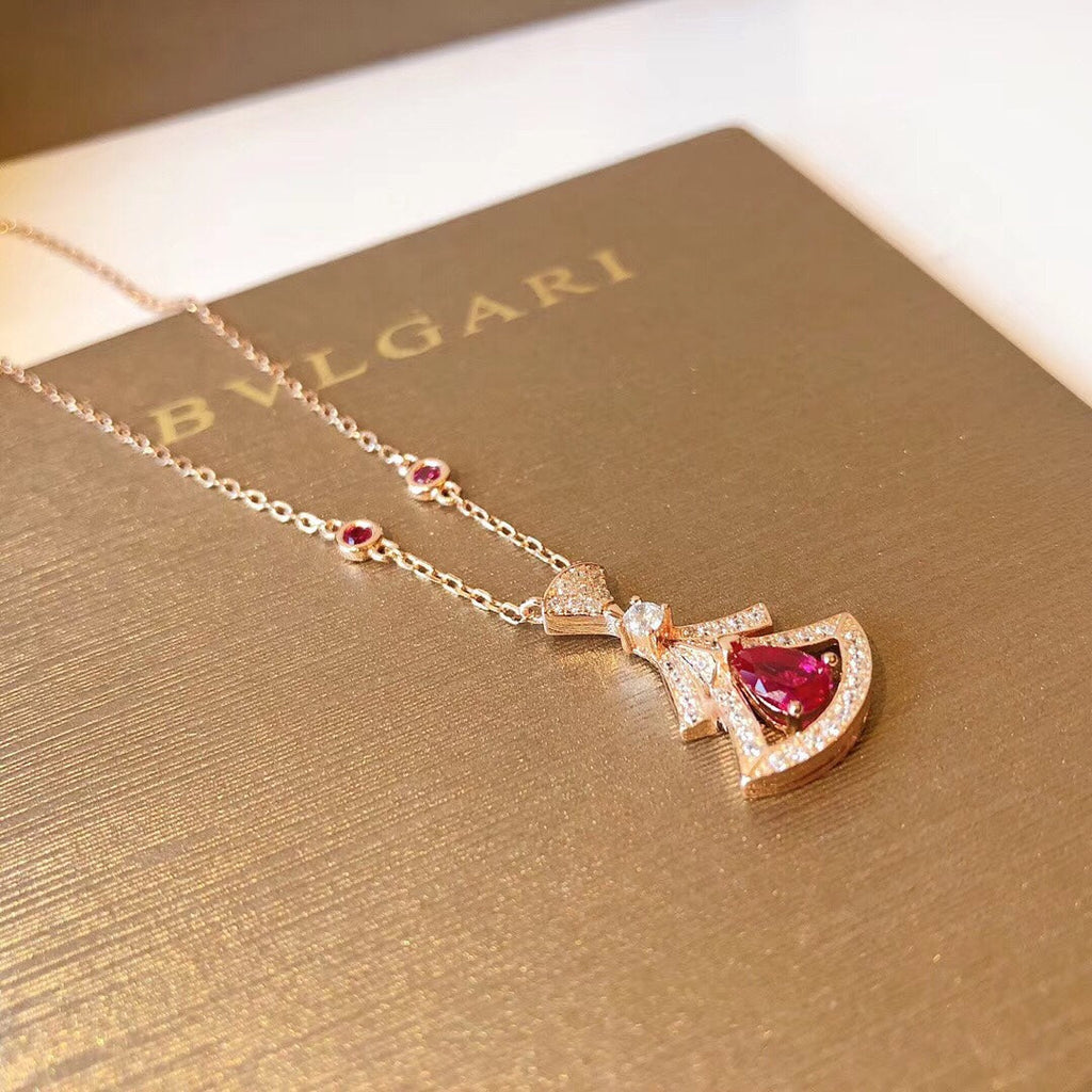 18K BVLGARI Divas' Dream Diamond Necklace