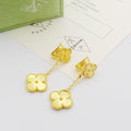 18K Van Cleef & Arpels Magic Alhambra Earclips Earrings