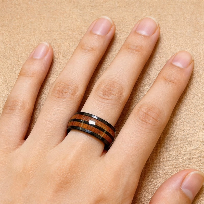 18K Gucci Anger Forest Black Ring
