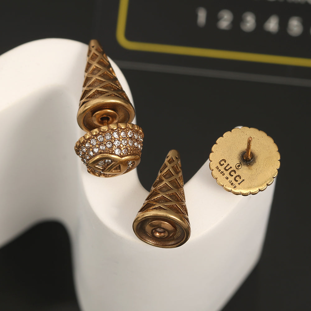 18K Gucci Vintage Earrings