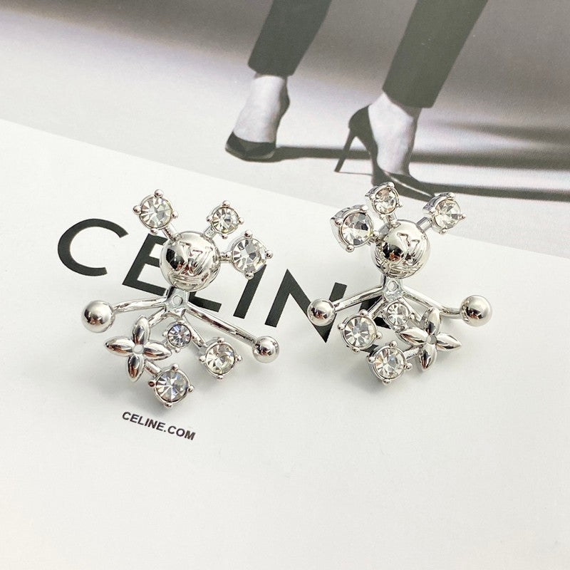 18K Louis Vuitton Diamond Earrings