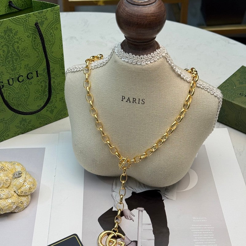18K Gucci Gold Chain Necklace
