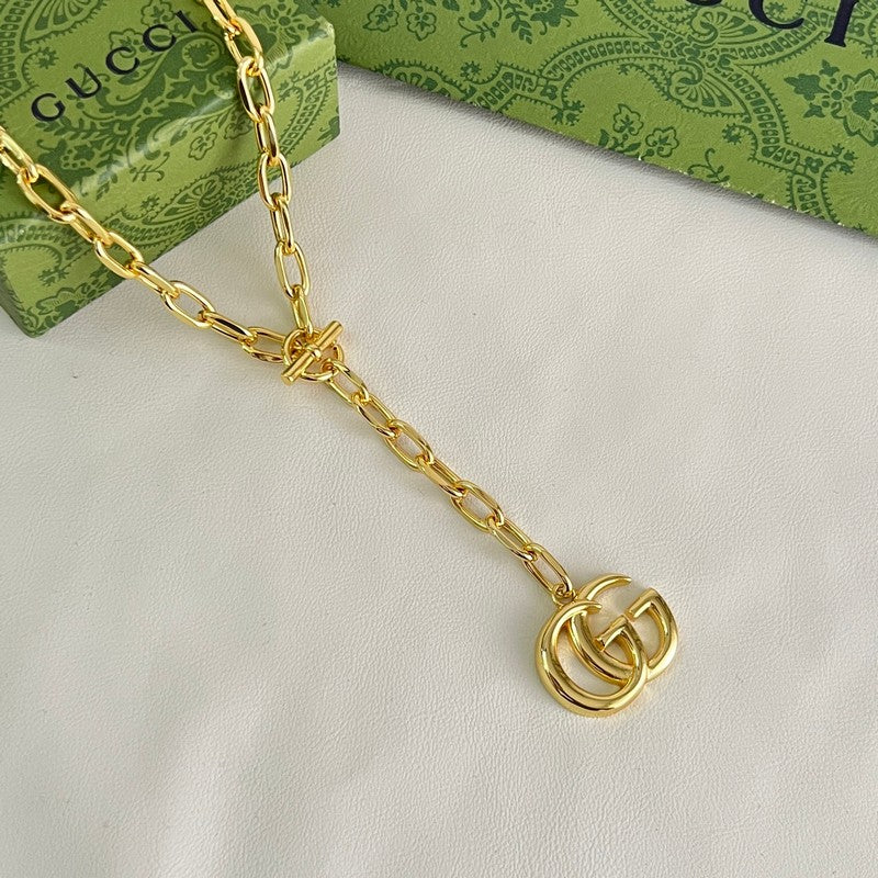 18K Gucci Big Gold Necklace