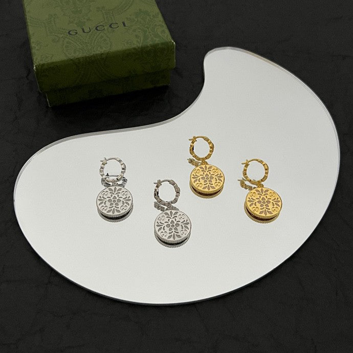 18K GucciG Icon Blooms Earrings