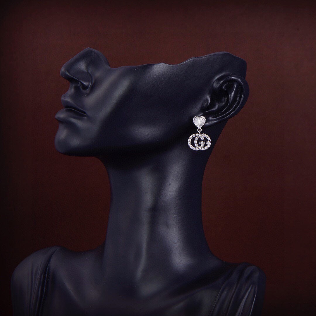 18K Gucci Running Earrings