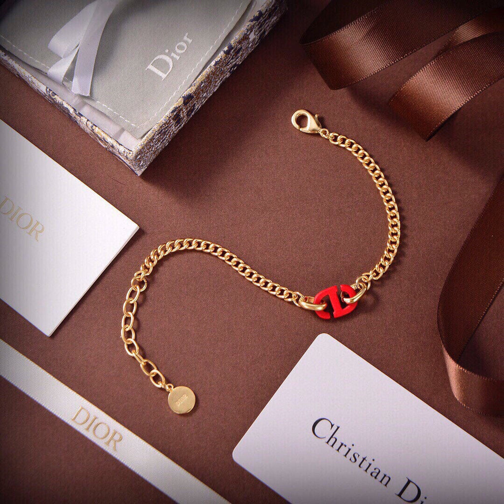18K Dior Fuchsia Bracelet